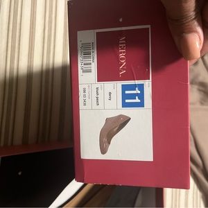 NEW patent leather blush color very stylish wedge heel.